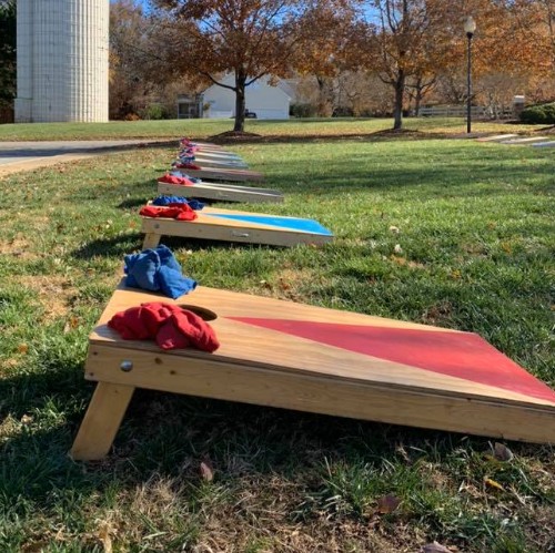 Standard Cornhole Rental Kansas City Square